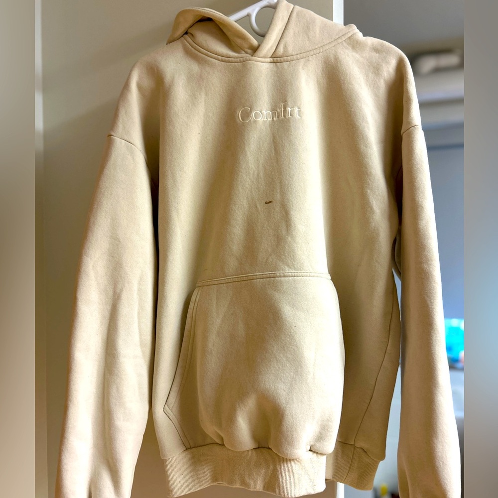 Weighted apricot Cmfrt hoodie - Picture 1 of 1